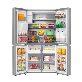 Frigorífico combinado Hisense RQ760N4SASE 179 Acero