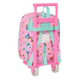 Safta 805 Mochila Con Carro Colección Superkitties - Dimensiones 340x280x100 mm