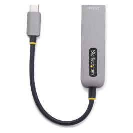 StarTech Adaptador USB TYPE-C a Ethernet 2.5GbE con Carga PD 100W, Convertidor USB-C a RJ45 para Redes Alámbricas, Compatible con Thunderbolt