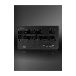 FSP MEGA-1000GM Fuente de Alimentación PC 1000W ATX 3.1 80 Plus Gold Certificación - Totalmente Modular, Ventilador de 135 mm, Negro