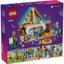 LEGO 42651 Caballo y Clínica Veterinaria de Mascotas LEGO Friends con 3 Minipersonajes, Caballo, 3 Perros y Gata