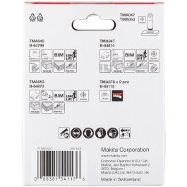 Makita Schreinerset 5 Piezas