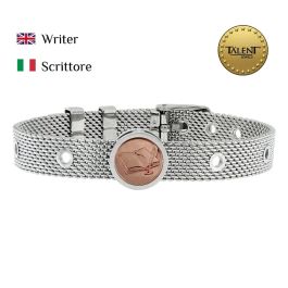 Pulsera Unisex Writer Talent Jewels TJA-3-14-02-1-235 Plateado