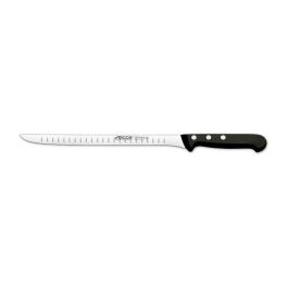 Arcos Cuchillo Jamonero Flexible con Alveolos 240 mm Serie Universal Acero Nitrum Mango Negro Bactiproof