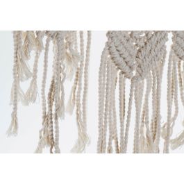 Espejo Boho DKD Home Decor Blanco 2 x 75 x 75 cm Espejo Boho DKD Home Decor Blanco 2 x 75 x 75 cm