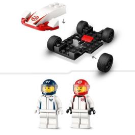 LEGO 60464 City Coches de Carreras F1 Williams Racing y Haas - Juguete para 4+ Años