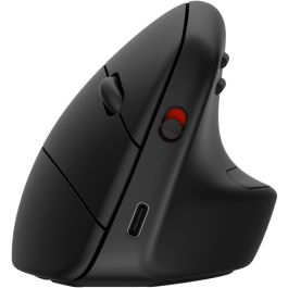 HP Ratón Ergonómico Vertical 920 Inalámbrico Bluetooth + USB Type-A 4000 DPI Negro