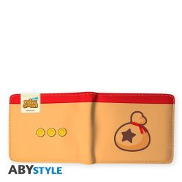 Abystyle Cartera Animal Crossing "Bell Bag" de Vinilo Licencia Oficial Nintendo Inspirada Saco de Bayas de Videojuego