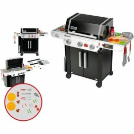 Weber Barbacoa Genesis Grande a Carbón de Madera FSC con Accesorios para Exteriores - 3 Años de Garantía