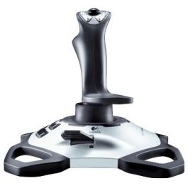 Logitech Extreme 3D Pro S Joystick de 12 Botones USB, Manija Giratoria para Control de Alta Precisión, PC y Mac