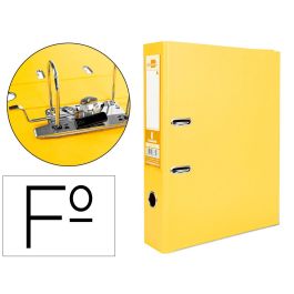 Archivador De Palanca Liderpapel Folio Documenta Forrado Pvc Con Rado Lomo 75 mm Amarillo Compresor Metalico 6 unidades Precio: 12.94999959. SKU: B157RT3GMP