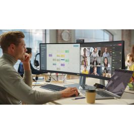 Philips 49B2U5900CH Monitor Curvo UltraWide 48.8" Dual QHD USB-C Webcam Windows Hello Ajuste Altura