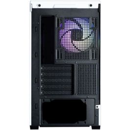 Caja PC Mini Tower sin fuente de alimentación - ZALMAN P30 BW (Negro/Blanco) - Micro ATX/Mini-ITX - 3x120mm A-RGB - USB-C/3.0/HD Audio