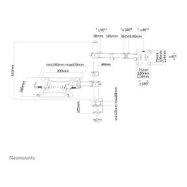 Soporte TV Neomounts FPMA-D550NOTEBOOK