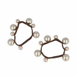 Inca Coletero con Perlas para Niñas, Set de 2 Unidades, Estampado Animal Print Marrón, Accesorios de Pelo Elegantes Precio: 3.50000002. SKU: B143YSBXDM