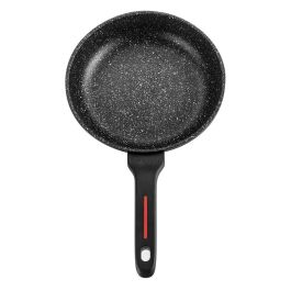 Fagor Alutherm Sartén de Aluminio Negro Ø18 cm Antiadherente Xylan Plus Efecto Granito Apta Todo Tipo de Fuegos