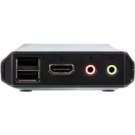 Aten CS22H 2 Puertos USB 4K HDMI Cable KVM Switch con Selector de Puerto Remoto