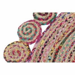 Alfombra DKD Home Decor Multicolor Árabe (200 x 200 x 1 cm) Alfombra DKD Home Decor Multicolor Árabe (200 x 200 x 1 cm)