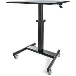 StarTech Escritorio Móvil de Pie Portátil Ajustable Ergonómico con Ruedas Negro Precio: 426.69000044. SKU: B19CK7CJGL