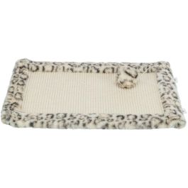 Rascador para Gatos Trixie Leo Crema Poliéster Sisal EVA 55 x 35 cm Alfombra