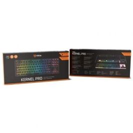 Krom NXKROMKERNELPROSP Teclado Mecánico Gaming Kernel PRO Inalámbrico USB RF Bluetooth QWERTY Español TKL Hot-Swap RGB Negro/Blanco