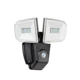 RABALUX RAB-77012 Aplique Exterior Solar Zlarin LED 12W 700Lm 4000K Sensor Movimiento IP44 Negro