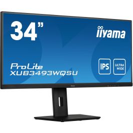 iiyama Monitor 34'' (86.4cm) UWQHD (3440x1440) IPS 21:9 4ms HDMI DisplayPort USB 3.0 Altura Ajustable Altavoces