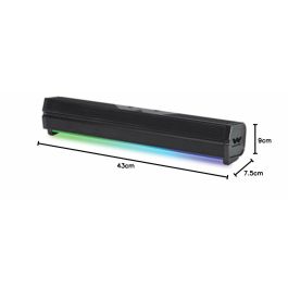 Woxter SO26-103 Barra de Sonido RGB Bluetooth 20W 2.0 Big Bass 310 BT