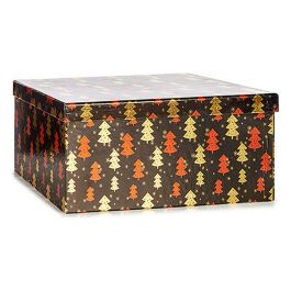 Juego de Cajas Decorativas Árbol de Navidad Navidad Rojo Negro Dorado Cartón Precio: 23.50000048. SKU: B1JGGSVBZY