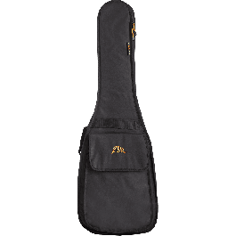 TOBAGO Funda para Guitarra Eléctrica Negra, Poliéster 600D con Acolchado de 15mm (Pack 6 Unidades)