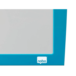 Pizarra Blanca Magnetica Nobo 430X585 Mm + Rotulador + Imanes + Borrador Marco Fucsia