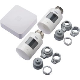 Delta Dore 6050664 Válvulas Termostáticas para Radiador y Caja de Conexiones - Paquete Conectado TRV 1.0