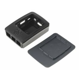 Raspberry Caja para Raspberry Oficial Pi 3, Negro, Gris (9098138) Raspberry Caja para Raspberry Oficial Pi 3, Negro, Gris (9098138)