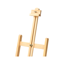 Liderpapel Caballete de sobremesa para pintor de madera FSC, 80x27,5x30 cm
