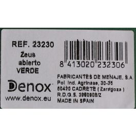 Denox Cubo Basura Reciclaje Abierto 65L Verde
