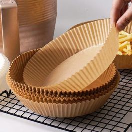 Algon Set de 20 bases de papel para Airfryer rojo (24 Unidades) Algon Set de 20 bases de papel para Airfryer rojo (24 Unidades)