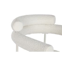 DKD Home Decor Silla Scandi Blanco 75 x 82 x 64 cm (2 Unidades)