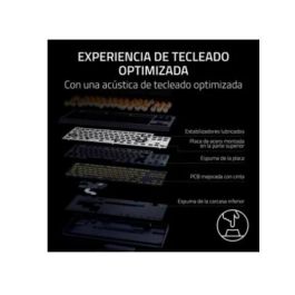 Razer RZ03-05480600-R311 Teclado BlackWidow V4 Tenkeyless Hyperspeed Bluetooth Mecánico Español RGB