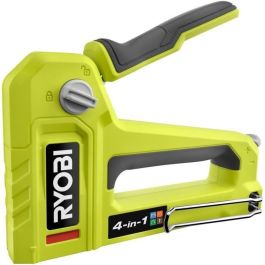 Grapadora clavadora 4 en 1 - RYOBI - Grapa T50 y T25 hasta 14 mm, grapa JT21 hasta 10 mm, punta 18G hasta 15,8 mm Precio: 53.58999976. SKU: B1KNHK7SY8