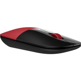 HP Raton Z3700 Ambidiestro RF inalambrica optico 1200 DPI/ V0L82AA/ Rojo y Negro