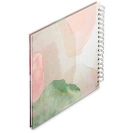 Hama Spiral-Album Watercolor Verde 28x24cm 50 Hojas Blancas 7603