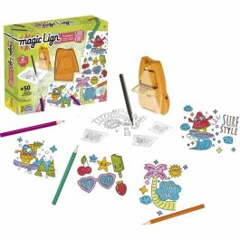Lansay LAN3181860205242 Proyector Magic Lign de buenas vibraciones con 50 ilustraciones para niños a partir de 5 años