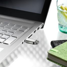 Memoria USB INTENSO 3536491 128 GB Plateado