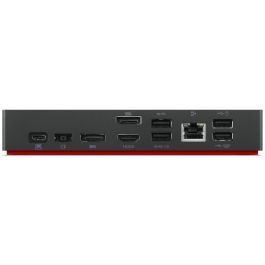 Lenovo DOCK ThinkPad Universal USB-C Dock 90W - Estación base 4K Ultra HD para 3 monitores