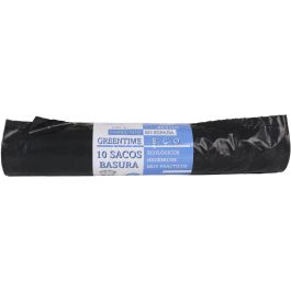 Greentime 10 Sacos Basura 80x105 cm, G150, 100L - Eco (25 Unidades) Greentime 10 Sacos Basura 80x105 cm, G150, 100L - Eco (25 Unidades)