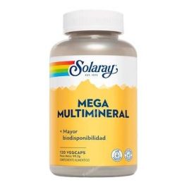 SOLARAY Mega Multi Mineral vegano 120 cápsulas con alta biodisponibilidad para una suplementación completa Precio: 21.89. SKU: B19PMLMLMY