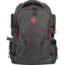 GENESIS Pallad 550 Mochila Gaming para Portátiles 17.3 pulgadas, Negro Rojo, Resistente al Agua y Golpes, con Múltiples Compartimentos Precio: 50.88999971. SKU: S5605549