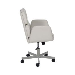 Silla de Oficina Gris Crema 57 x 60,5 x 85 cm