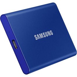 Samsung T7 SSD Portátil 1TB USB 3.2 Gen2 Azul hasta 1050MB/s NVMe con Cifrado AES de 256 bits para Windows/Mac