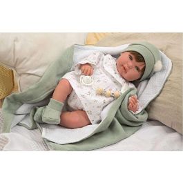 Muñeca reborn arias 45 cm paulina c/manta Muñeca reborn arias 45 cm paulina c/manta